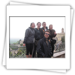 Assisi, Picture with the Tour Guide
